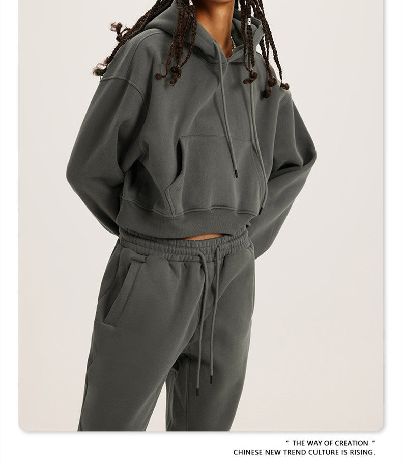 Autumn/Winter Casual Fashion Hoodie Set for Women