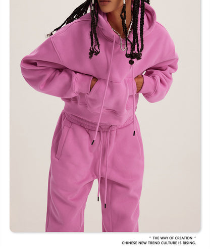 Autumn/Winter Casual Fashion Hoodie Set for Women