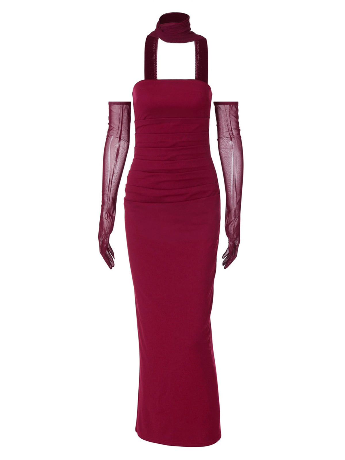 Elegant strapless dress