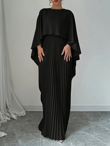 Pleated Irregular Dress