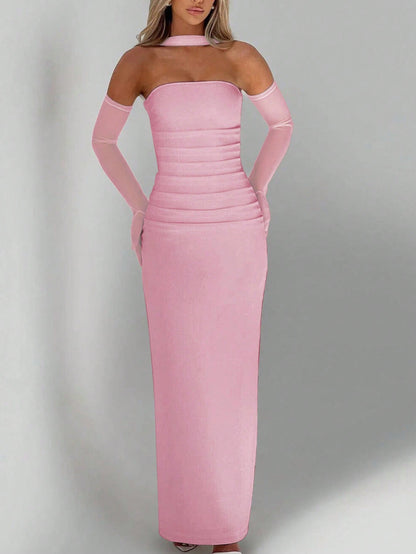 Elegant strapless dress