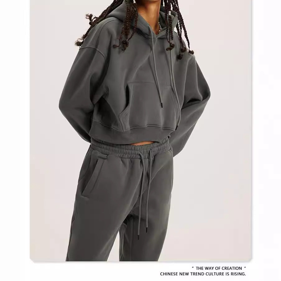 Autumn/Winter Casual Fashion Hoodie Set for Women